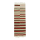 Turkish Handmade Vintage Anatolian Kilim 111 cm x 330 cm