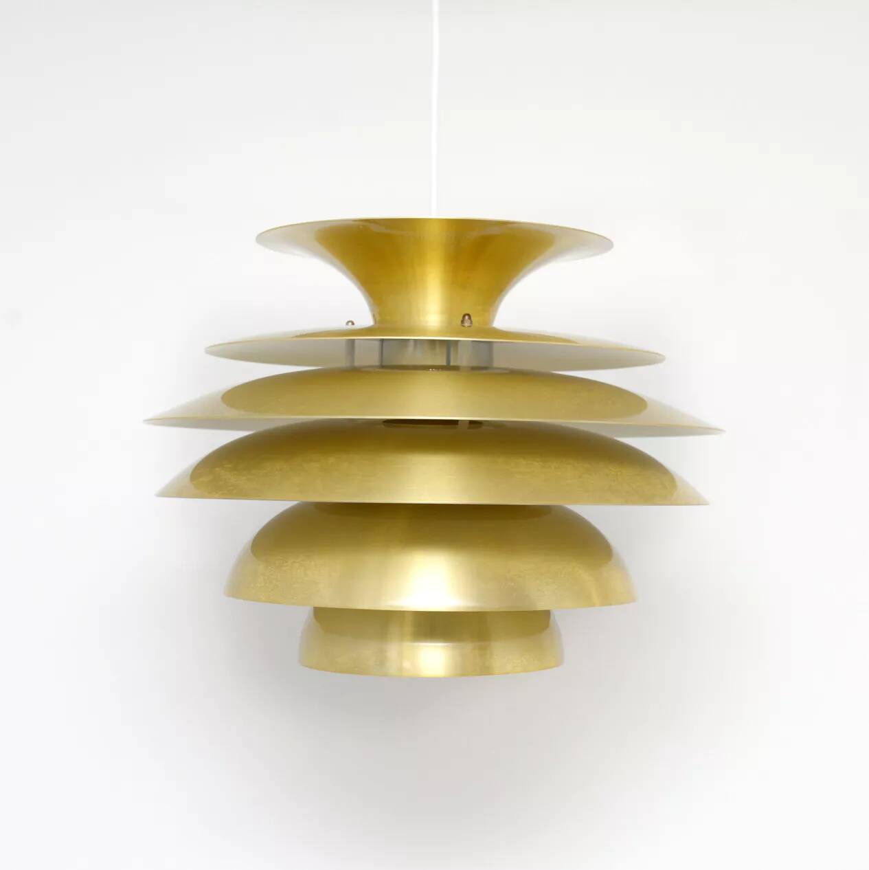 Golden lamp, Denmark 1970s