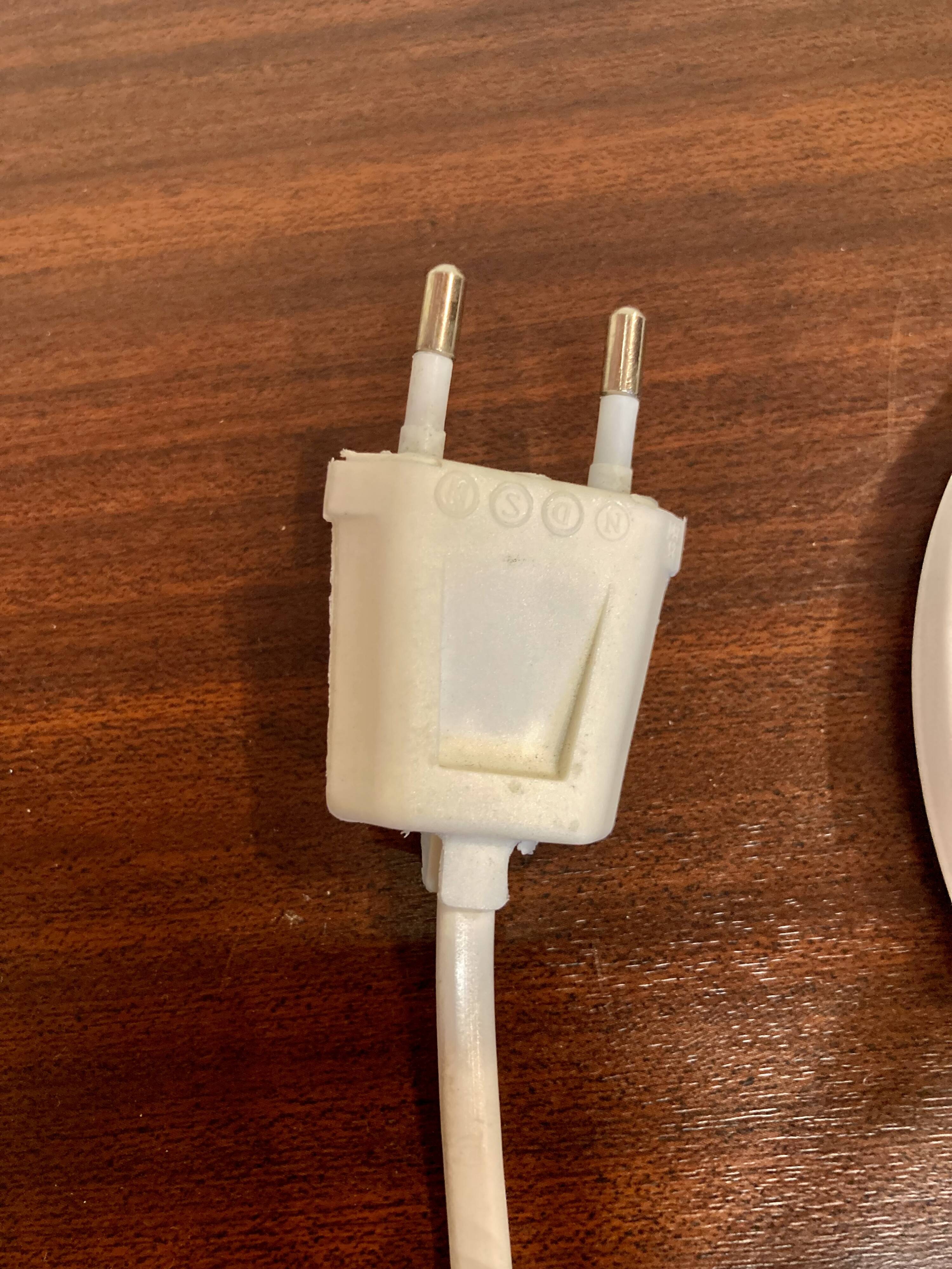 Pair of modular metal lamps Scandinavian design.