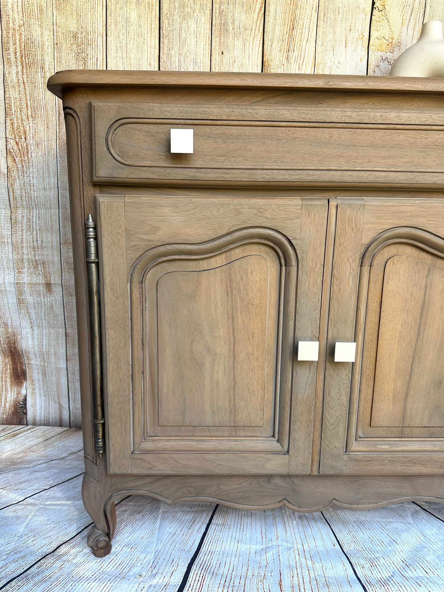 Solid walnut sideboard