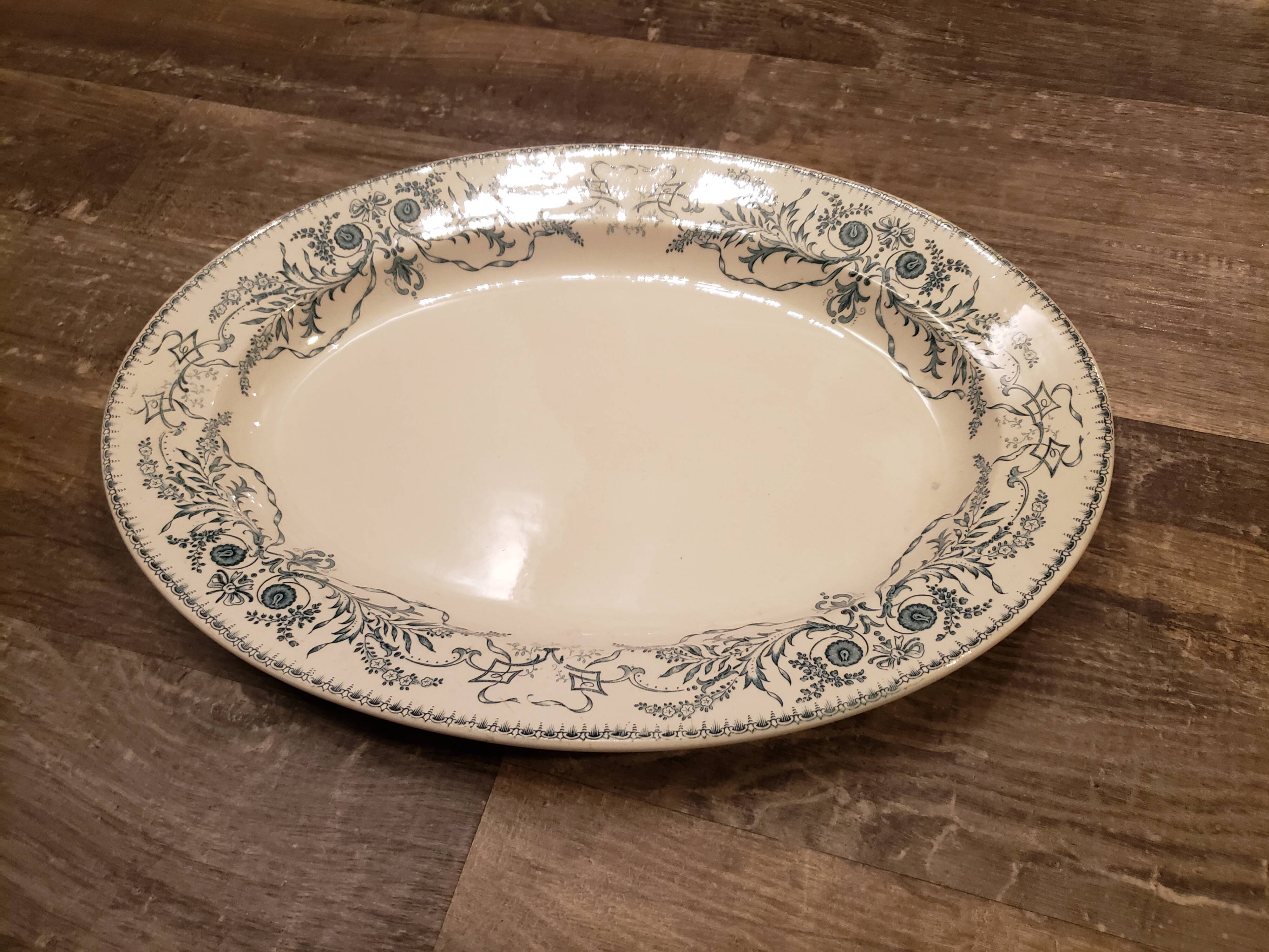 Set of 6 dishes RUBIS Boch brothers