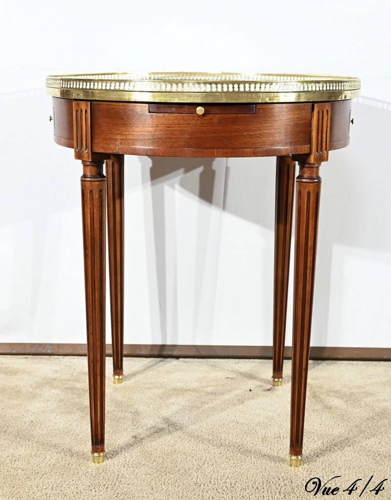 Mahogany Bouillotte Table, Louis XVI style – Mid 20th century