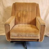 Fauteuil en velours