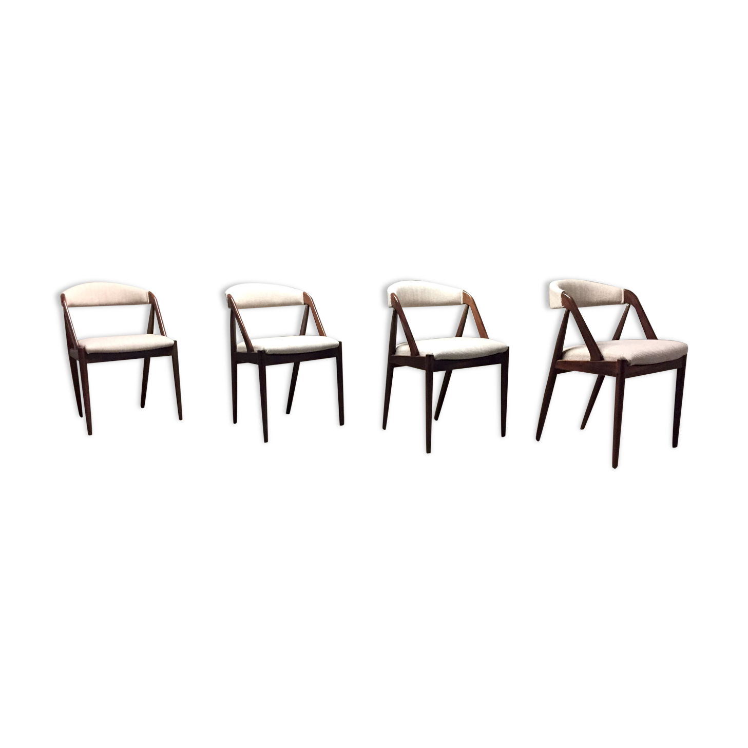 Chairs by Kai Kristiansen for Schou Andersen in the 1960