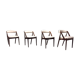 Chairs by Kai Kristiansen for Schou Andersen in the 1960