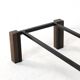 Vintage coffee table 'Fish' brutalist