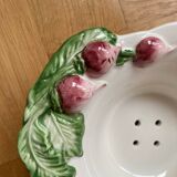 Fg Radish Barbotine Drainer Bowl