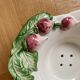 Fg Radish Barbotine Drainer Bowl