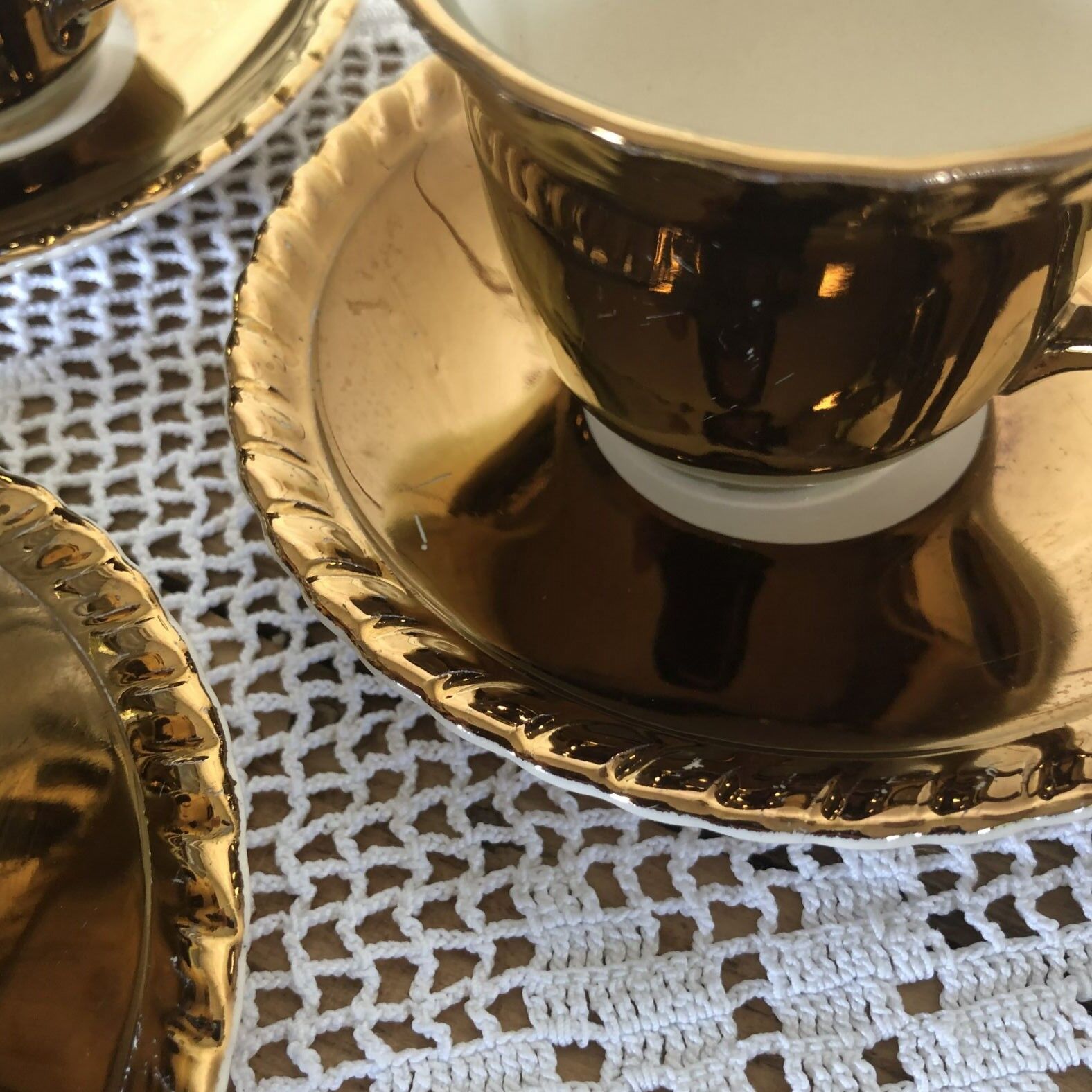 Gray's pottery coffee service