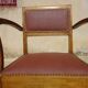 Matching set of 1 bridge armchair and 2 Art Deco chairs.