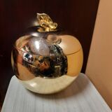 Golden apple ice cream bucket