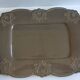 Tableware Service Table Design Meat or Vegetable Frosted Brown Porcelain