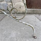 Wrought iron garden table 1960