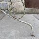 Wrought iron garden table 1960