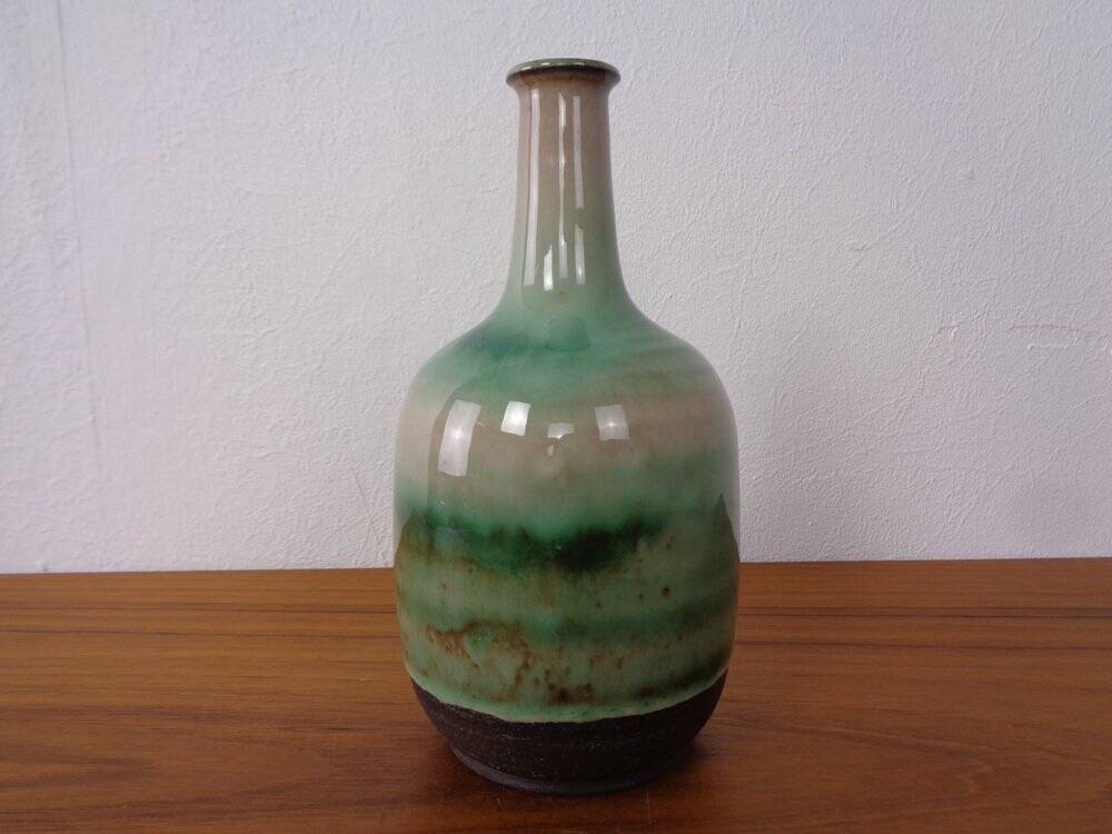 Small Danish ceramic vase from Hyllested, 1960s