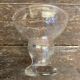 Set of 6 Vintage Glass Ice Cream Bowls Design France #D697