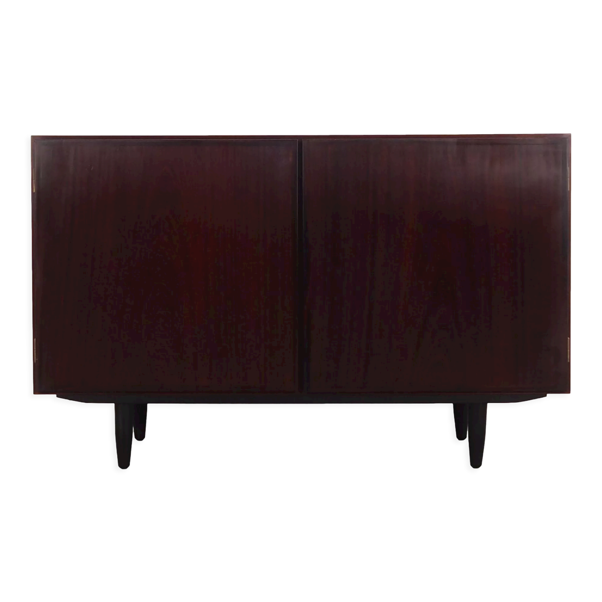 Mahogany cabinet, Danish design, 1970s, manufacturer: Omann Jun