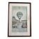 Gravure ancienne – Vue perspective du Champ de Mars – Ascension de ballon