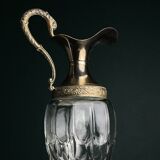 Vintage silver-plated carafe, 1950s.