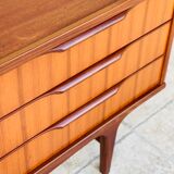 Scandinavian teak row