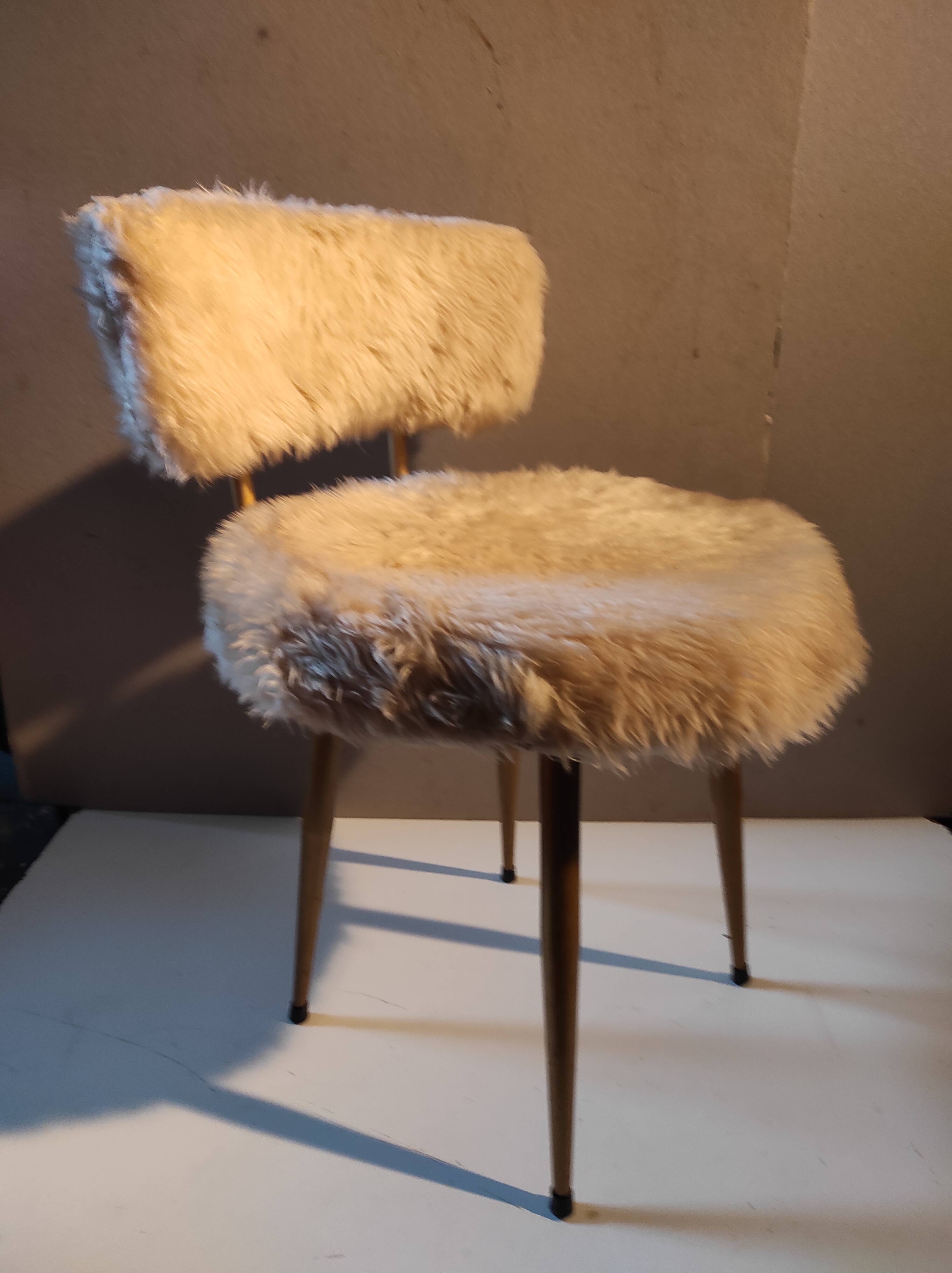 Vintage soft chair for children