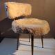 Chaise  moumoute vintage pour enfant