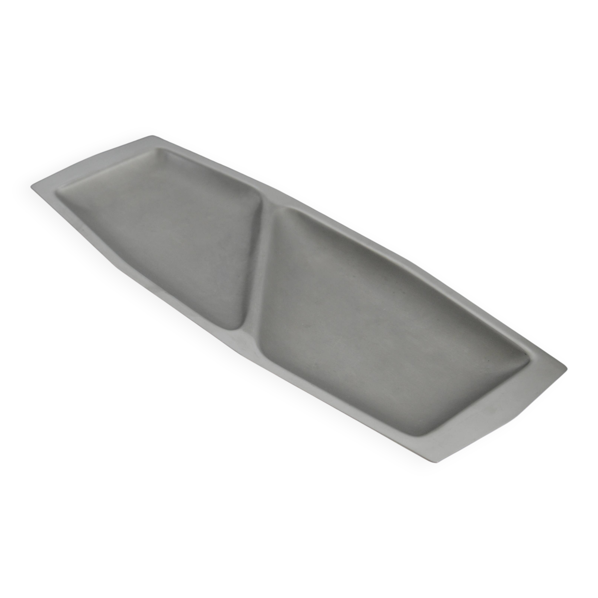 Long Plateau Vintage Metal Design Space Age / Futuristic / 70's