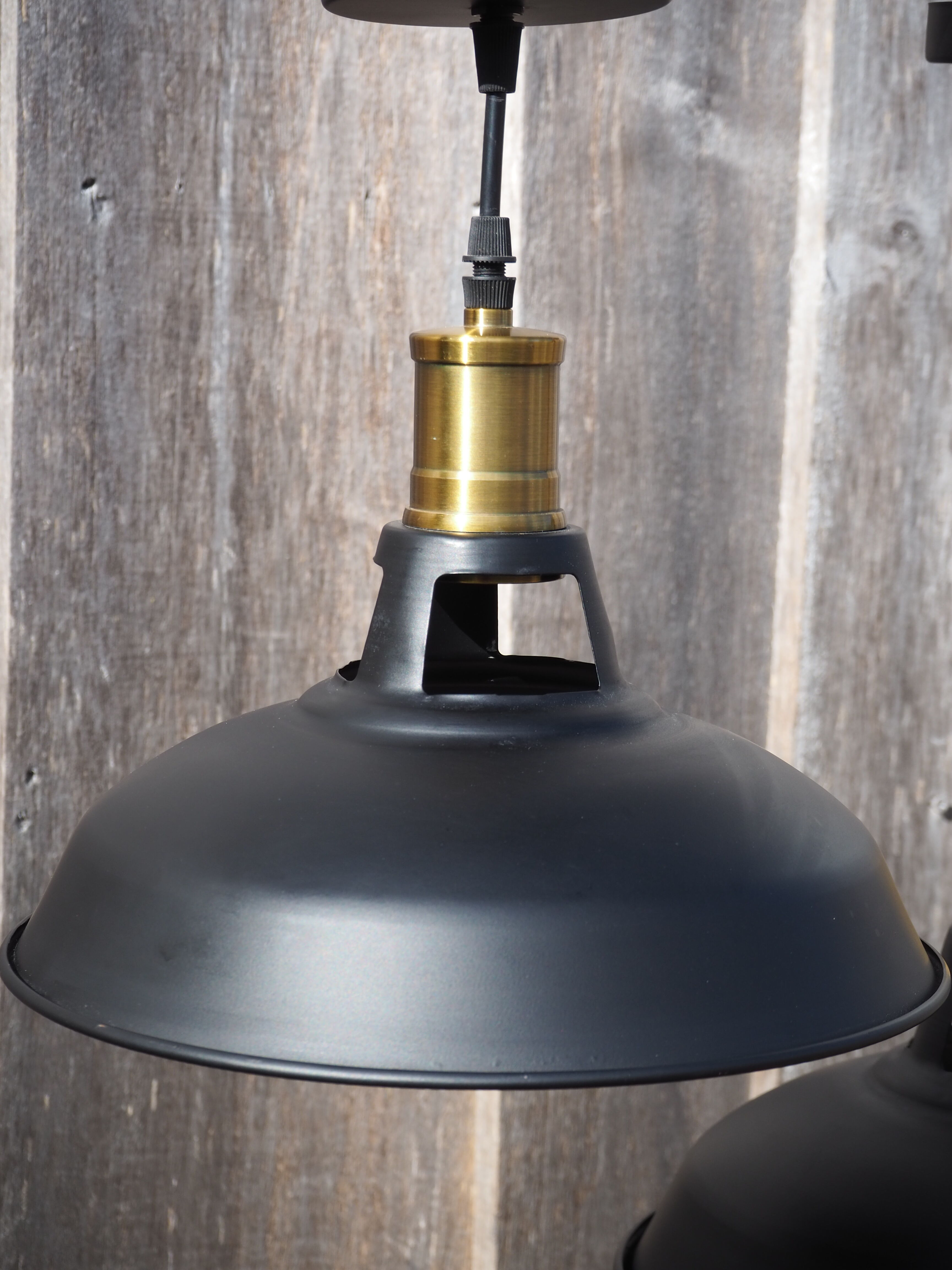 Pair of contemporary hanging Industrial style light