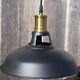 Pair of contemporary hanging Industrial style light