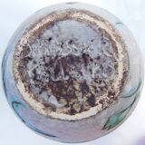 CERAMIC VASE - ABSTRACT DECORATION - R.COUVELAIRE - J.MASSIER - VALLAURIS -