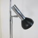 Mid-century chrome plated steel adjustable floor lamp from Gepo, 1960s