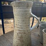 Tiffoche water carafe and glasses, 1970