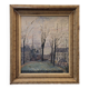 Oil on the link “Vista urbana en invierno”, Firmado “Henry Savoye”, pps. s. XX - France