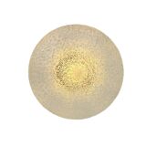 Vintage Iceglass Ceiling Lamp by Doria Leuchten