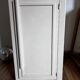 White 2-door bonnet cabinet