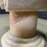 Tesselated column coffee table by Maitland Smith, 1970s