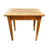 Vintage console side farm table