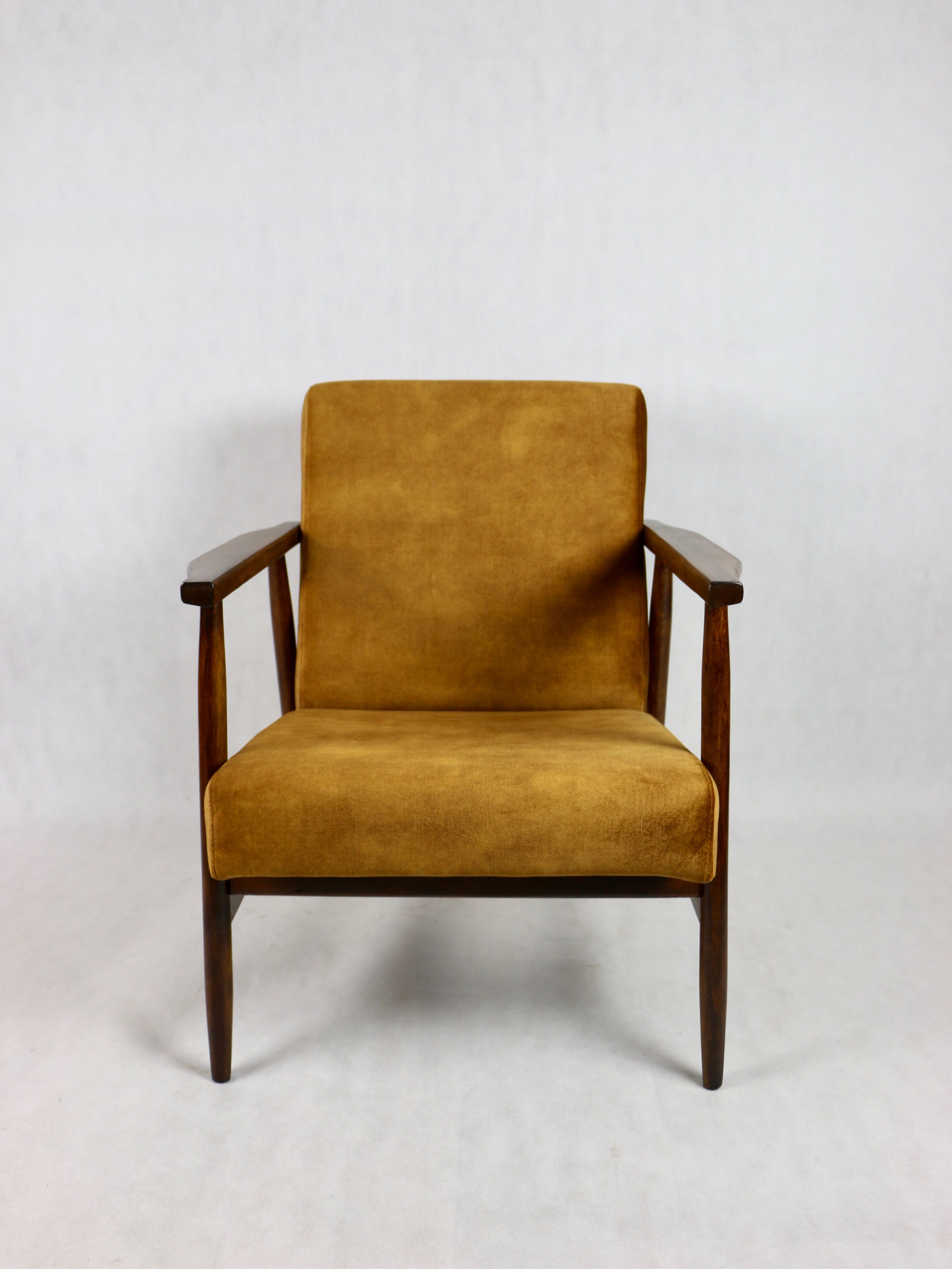 Vintage easy chair in brown chameleon, 1970s