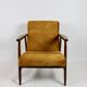 Vintage easy chair in brown chameleon, 1970s