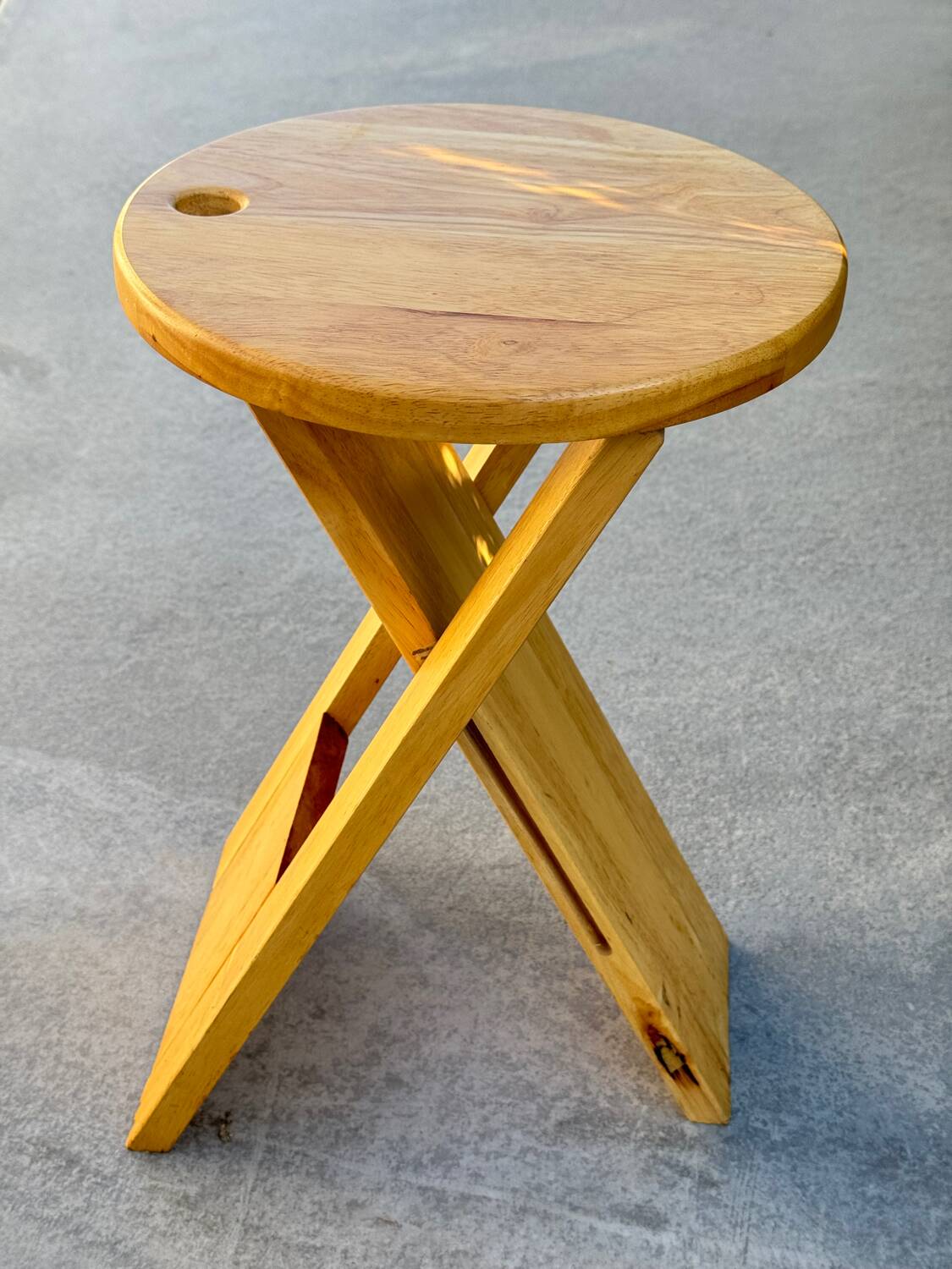 Suzy folding stool, designed by Adrian Reed, 1980s