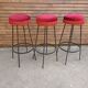 Brutalist bar stools