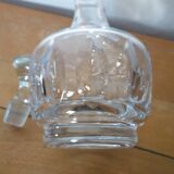 Hand-cut crystal decanter