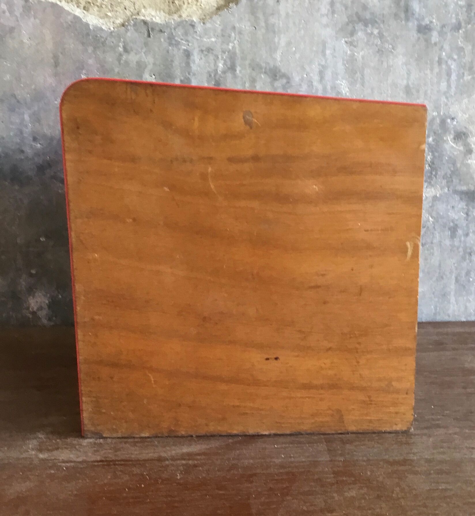 Small vintage craft furniture with fins, 6 drawers 1960