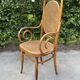 Sculptural bendwood side chair model