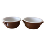 2 Pillivuyt porcelain ramekins