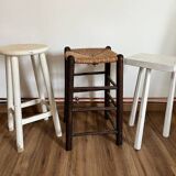 Set of 3 mismatched high stools