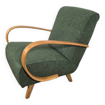Art Deco Lounge Chair from Jindrich Halabala, 1940s