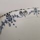Old compote bowl Terre de Fer Opaque Porcelain from Gien "Etruscan" model