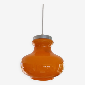 Orange vintage pendant lamp