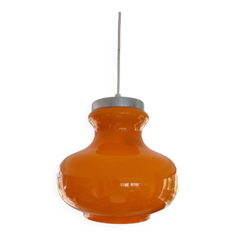 Orange vintage pendant lamp